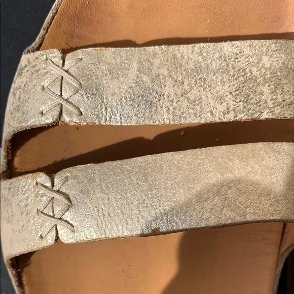 Kork-Ease Women's Gold Sandals 9 - Picture 3 of 7